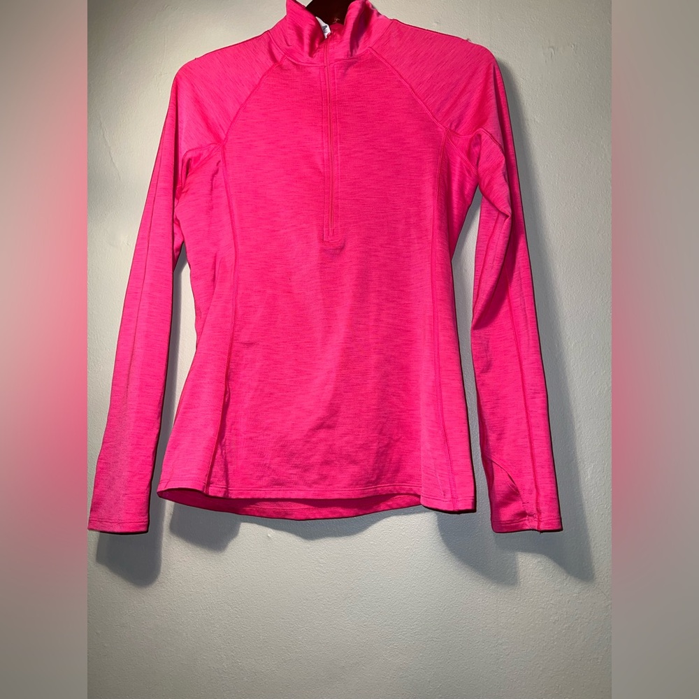 Under Armour Vibrant Pink Long Sleeve Tee